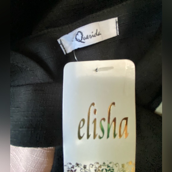 NEW pretty set of Top and Skirt  in black, pink and beige,         Size L - Picture 8 of 8